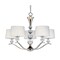 Maxim Lighting Rondo 5-Light 31" Wide Polished Nickel Chandelier 12755WTPN - alternate 1